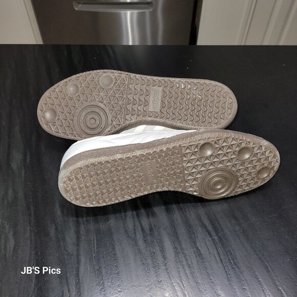 Adidas Samba Men’s Size 10 Originals OG White Grey Cream Gum Sneakers IH4880 - Picture 10 of 16